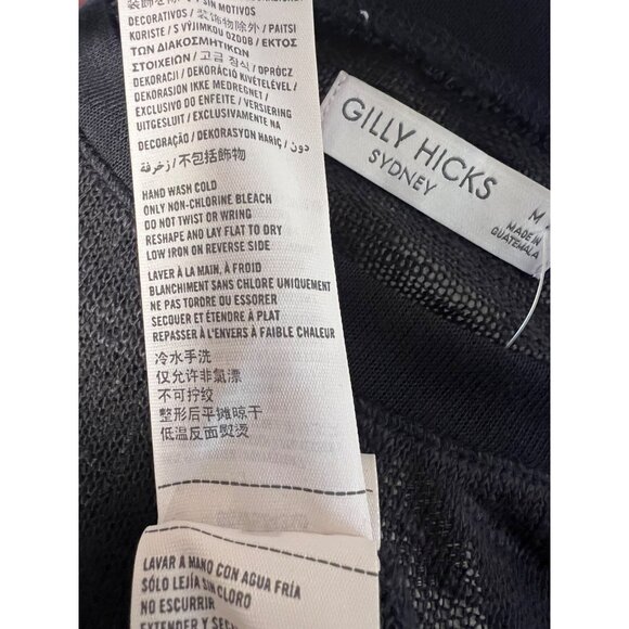 NWT Gilly Hicks x Abercrombie Navy Slouchy Slub Knit Sweater Top - Picture 13 of 14